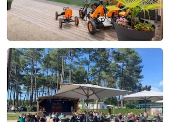 Kamp alanı Chez Gill & Clo Saint-Julien-en-Born